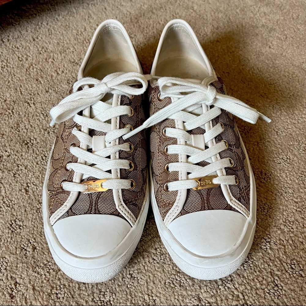 Coach Empire Tennis Shoes - Size 7.5 AUTHENTIC